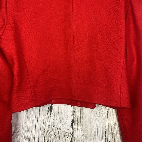 Vintage Pendleton Red Wool Jacket Blazer Size Large - Picture 11 of 11